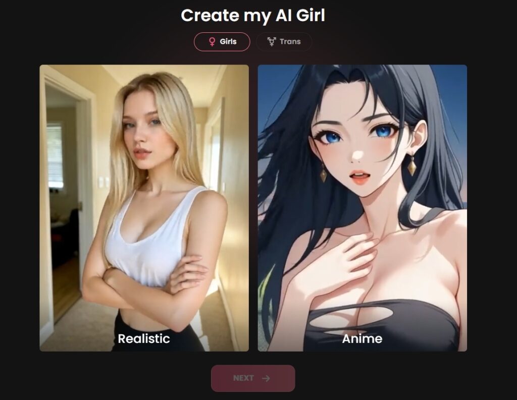 Candy AI Character creation