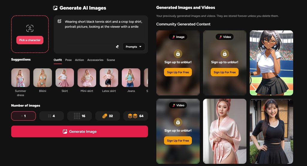 FantasyGF ai images